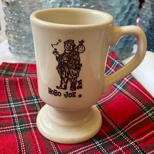 VTG Hobo Joe footed restaurant diner coffee mug